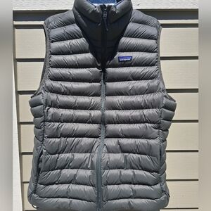 PATAGONIA Men Down Sweater Vest  XXL OLIVE GREEN NWOT